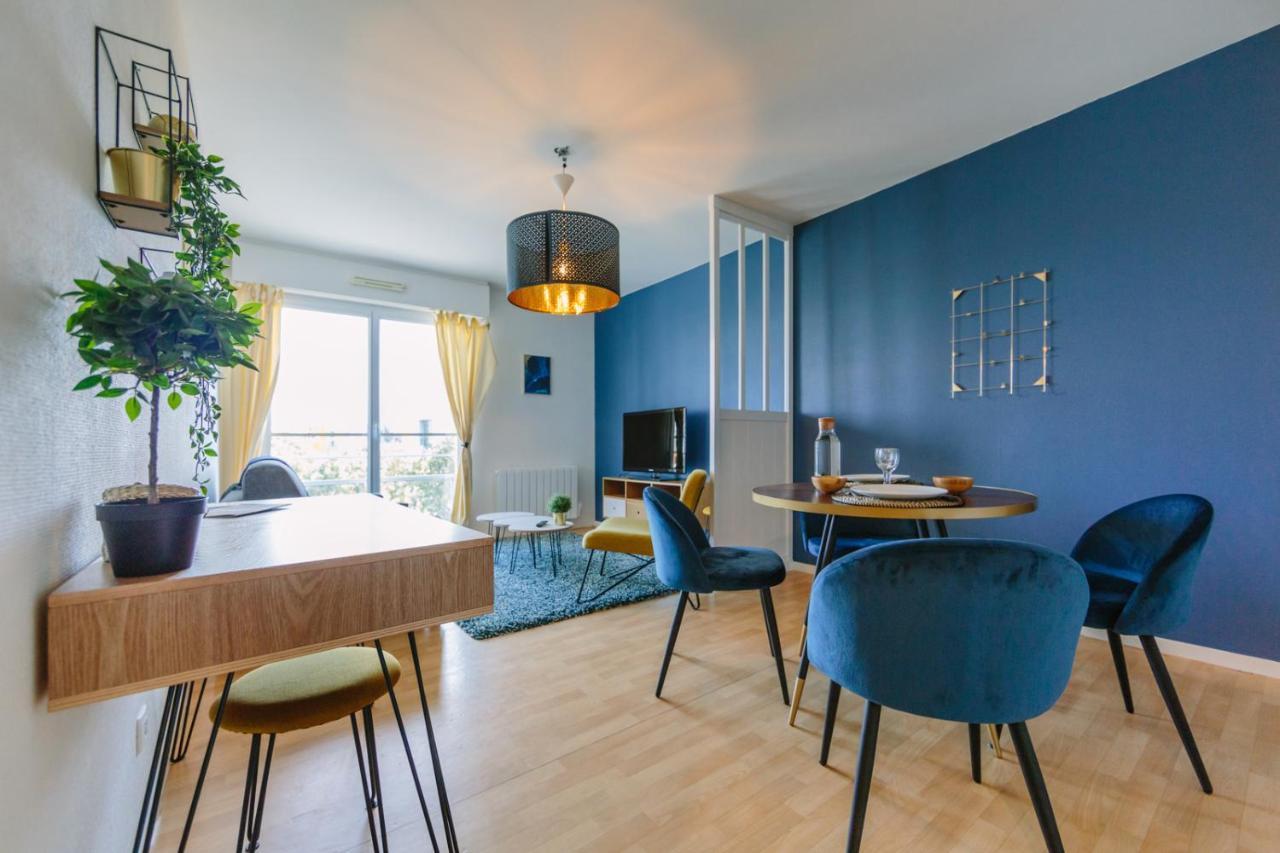 Apartmán L'Idylle : T2 De Standing Avec Parking - Gare/Cite Des Congres/Lieu Unique Nantes Exteriér fotografie
