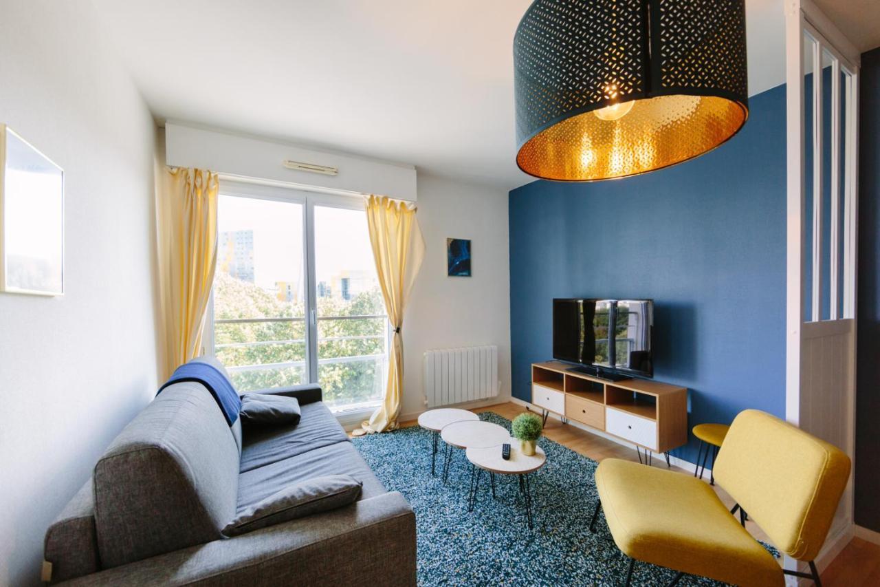 Apartmán L'Idylle : T2 De Standing Avec Parking - Gare/Cite Des Congres/Lieu Unique Nantes Exteriér fotografie