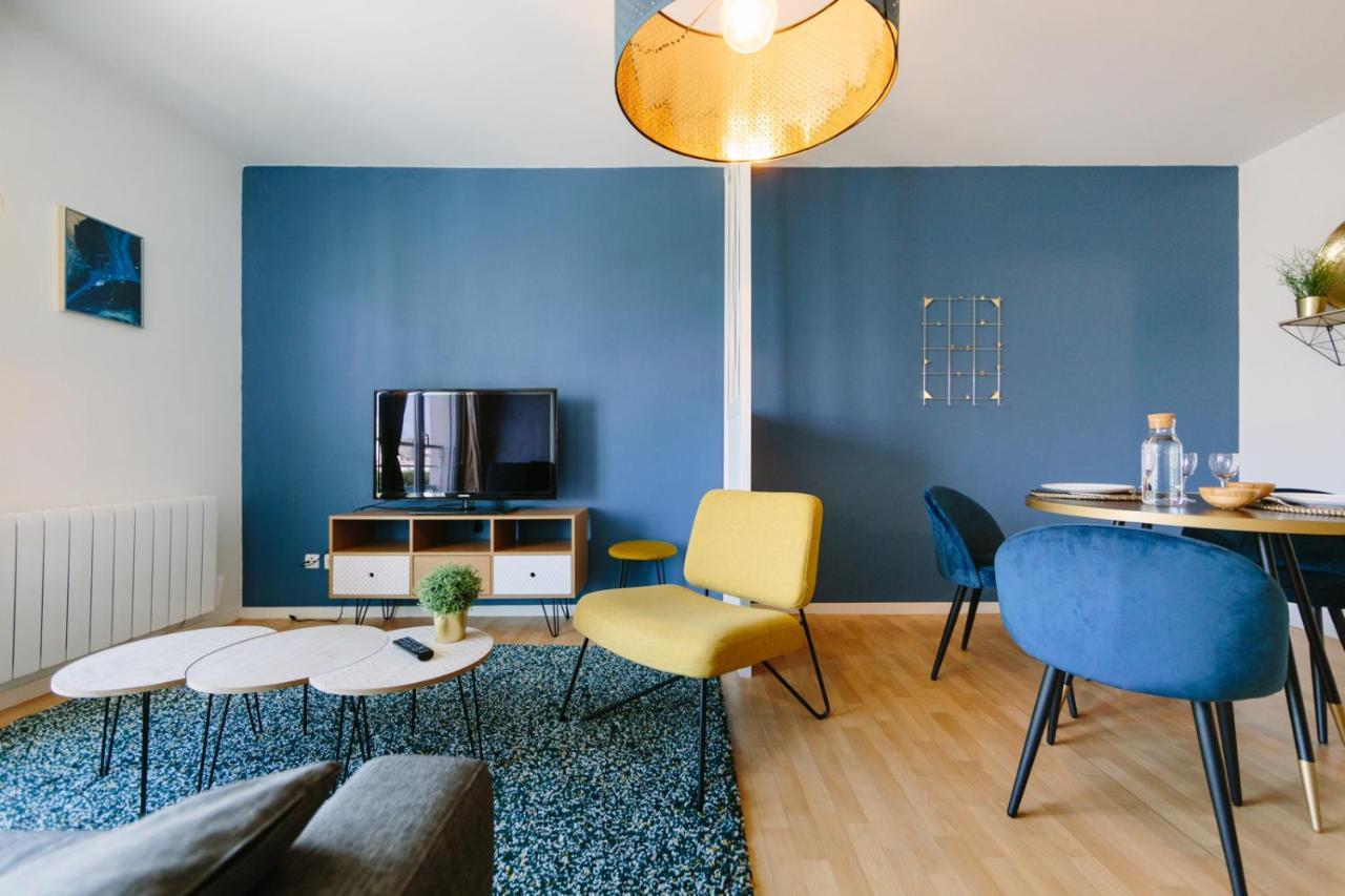 Apartmán L'Idylle : T2 De Standing Avec Parking - Gare/Cite Des Congres/Lieu Unique Nantes Exteriér fotografie
