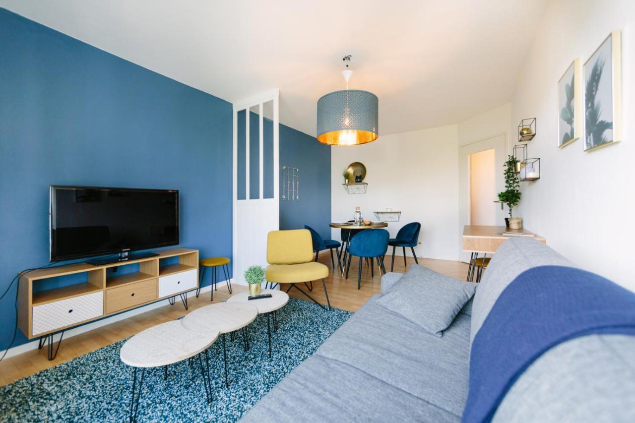Apartmán L'Idylle : T2 De Standing Avec Parking - Gare/Cite Des Congres/Lieu Unique Nantes Exteriér fotografie
